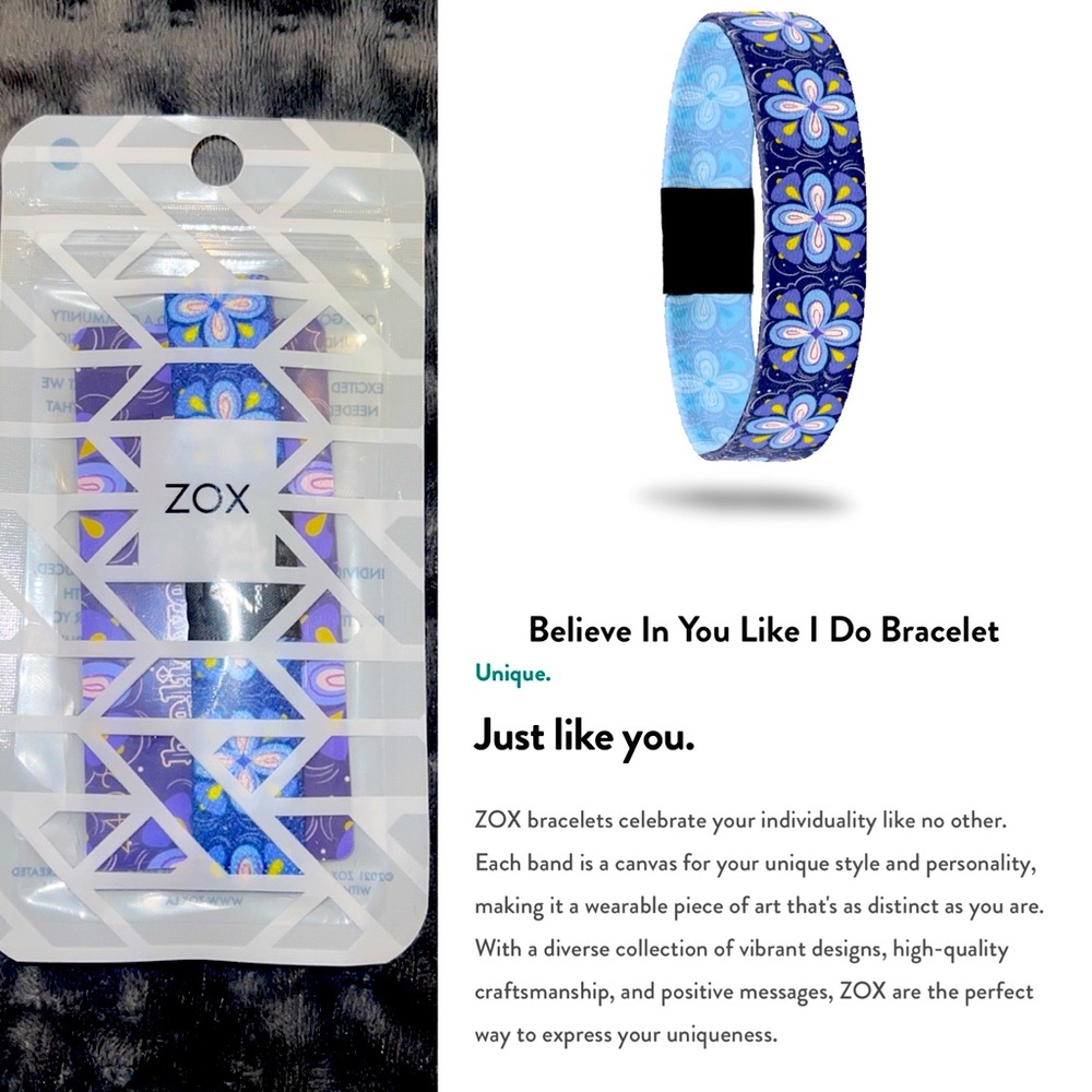 Believe In You Like I Do Bracelet